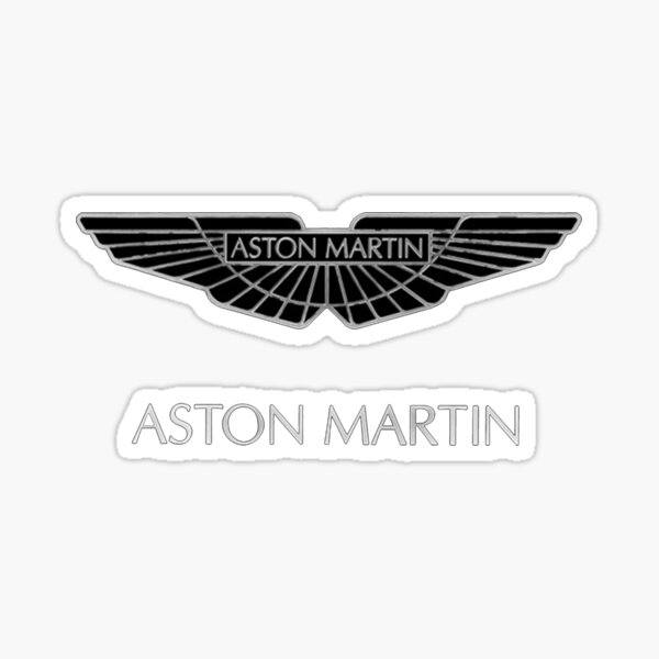 Logo classique Aston Martin Sticker