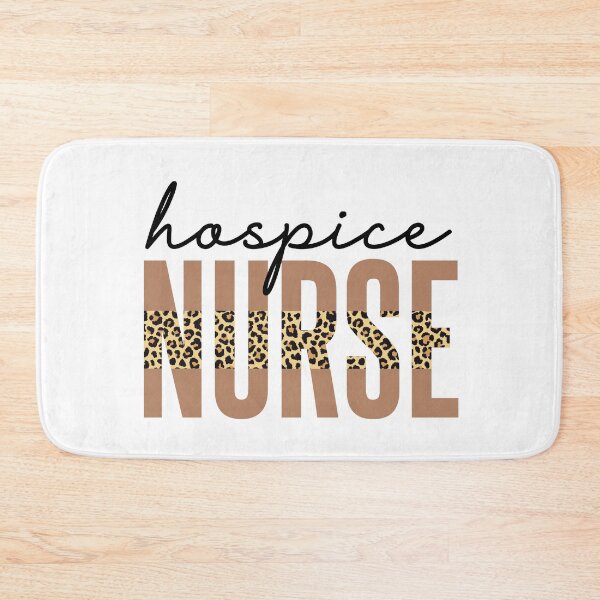 Item preview, Hospice Nurse Cheetah print typography | Hospice Nursing | Registered nurse  designed and sold by Violet Treasures.