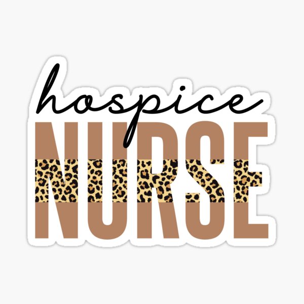  I Work in Heavens Waiting Room. I'm A Hospice Nurse. 8-1/2 x  3-3/4 - Vinyl Die Cut Decal/Bumper Sticker for Windows, Cars, Trucks,  Laptops, Etc. : Sports & Outdoors