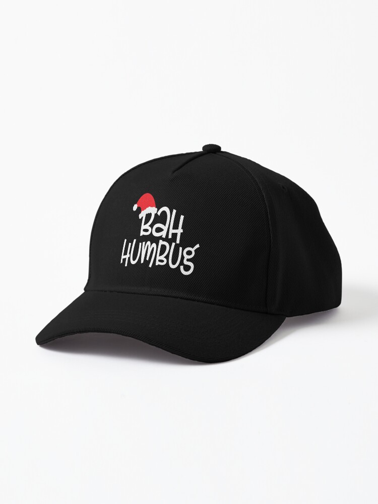 bah humbug baseball cap