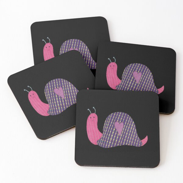 Item preview, Snail #1 on Black designed and sold by ErinBrieArt.