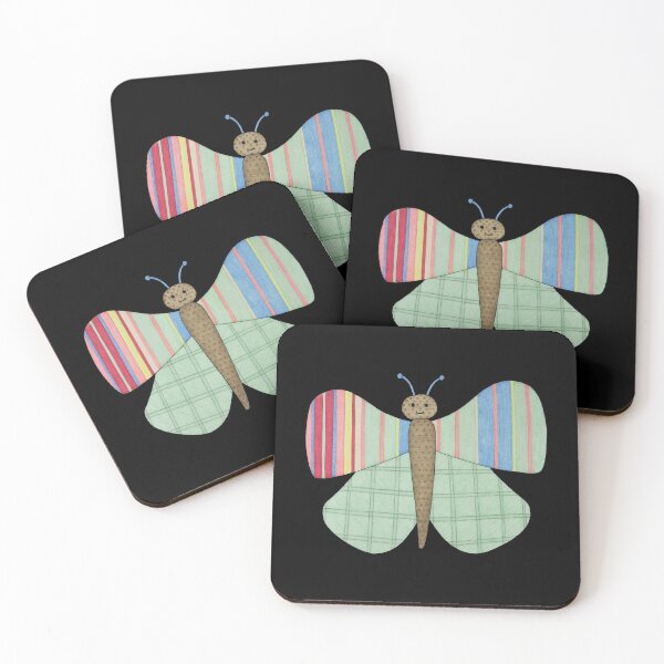 Item preview, Butterfly #1 on Black designed and sold by ErinBrieArt.