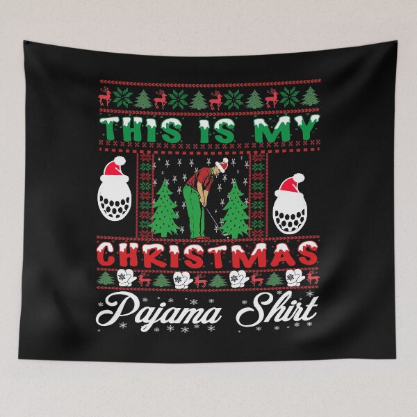 Item preview, This Is My Christmas Pajama Shirt Golf Lover Funny Christmas designed and sold by ilias13.