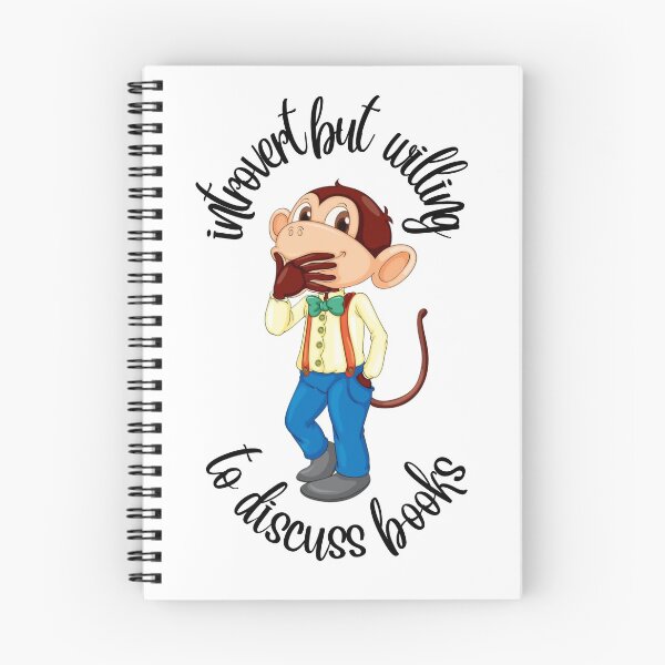 Item preview, § Introvert But Willing To Discuss Books § designed and sold by ByBBrand.