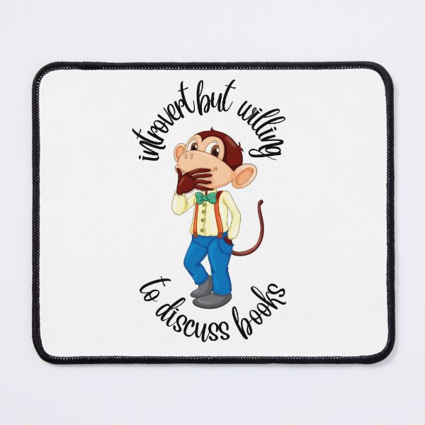 Item preview, § Introvert But Willing To Discuss Books § designed and sold by ByBBrand.
