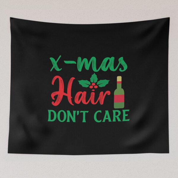 Item preview, X-mas hair don't care designed and sold by pnkpopcorn.