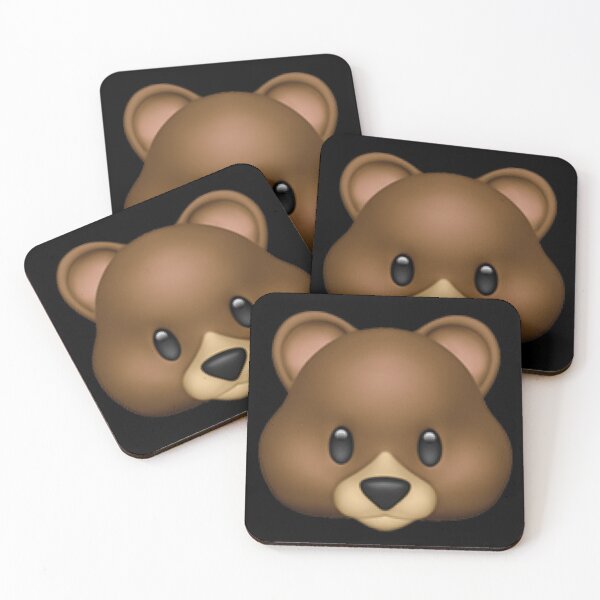 Item preview, Bear Face Emoji designed and sold by Popular-Gifts.