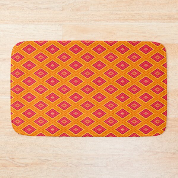 Item preview, Orange Tile Pattern designed and sold by bradm50.