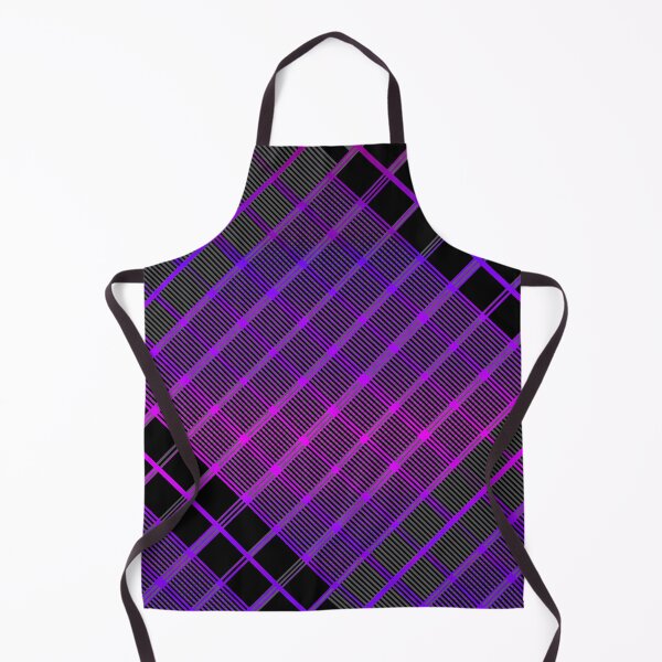 Item preview, Criss Cross Wide Line Pattern Angled in Alternating Gradated Shades of Black and Purple designed and sold by Neil Feigeles.