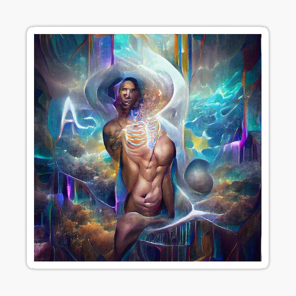 Astral Transcendence — Painting Sticker