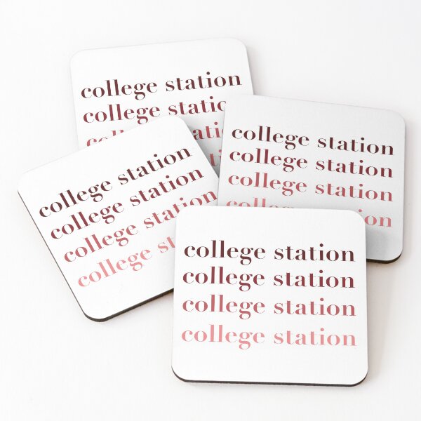 Item preview, college station designed and sold by mtayzart.