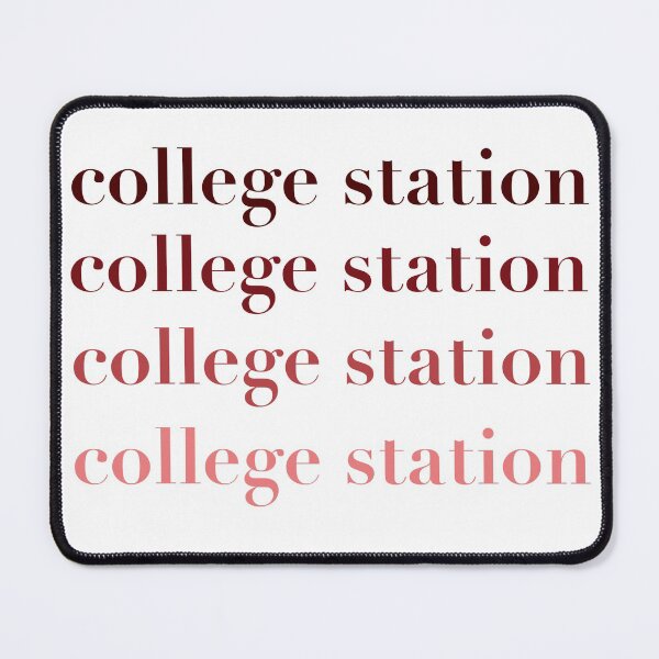 Item preview, college station designed and sold by mtayzart.