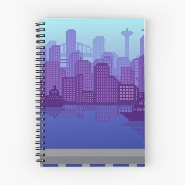 Item preview, Ocean Pixel City designed and sold by SoulButler.