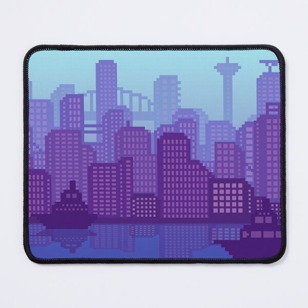 Item preview, Ocean Pixel City designed and sold by SoulButler.