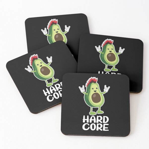 Item preview, Hard Core Avocado Funny designed and sold by TheInkElephant.