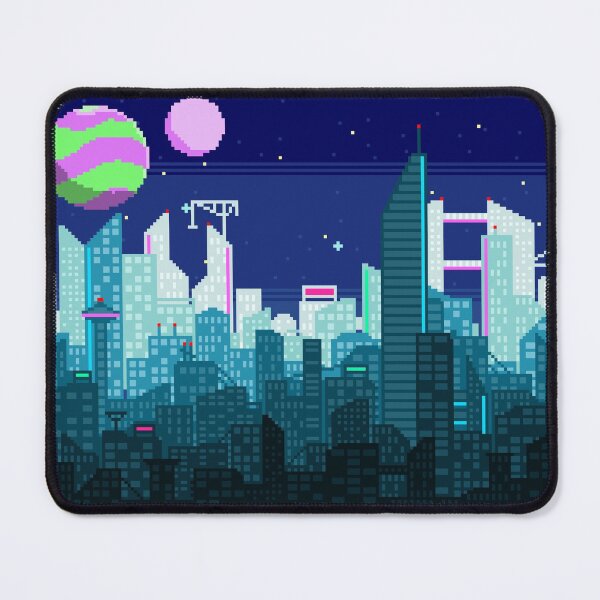Item preview, Space Pixel City designed and sold by SoulButler.