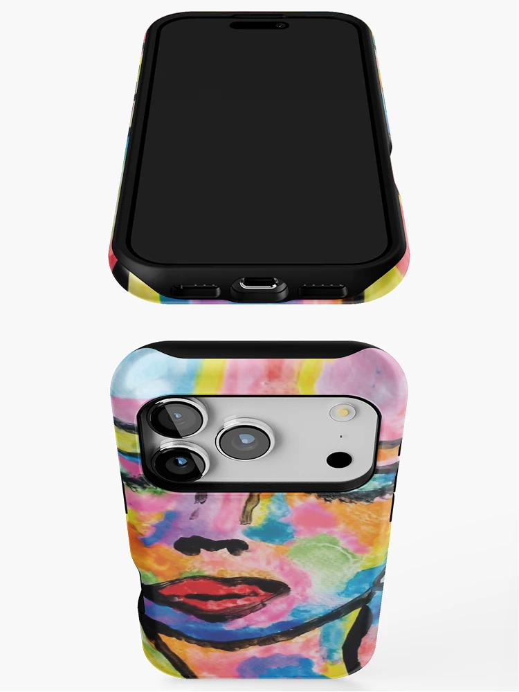 Imagen 3 de 4, Funda de iPhone con la obra Nenah, diseñada y vendida por RandaRubyRed.