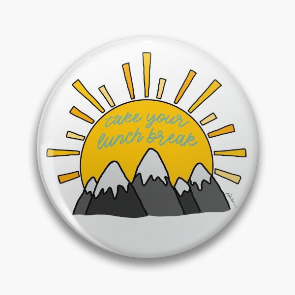 Item preview, Mountain Sun - Take Your Lunch designed and sold by MangoValentine.