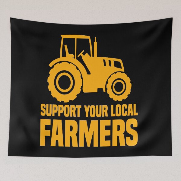 Item preview, Support Your Local Farmers Cool Farming designed and sold by TheMagicKrew.