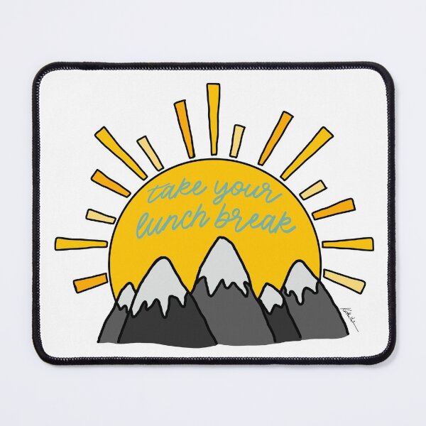 Item preview, Mountain Sun - Take Your Lunch designed and sold by MangoValentine.