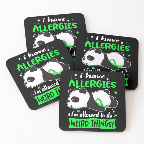 Item preview, Allergies Warrior I Have Allergies I Am Allowed To Do Weird Things! designed and sold by GennieShop.