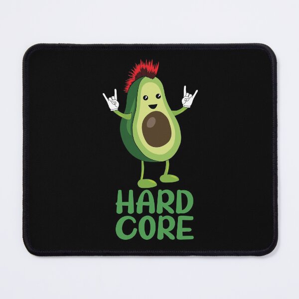 Item preview, Hard Core Avocado Funny designed and sold by TheInkElephant.