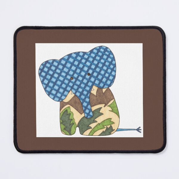Item preview, Sitting Elephant Lucas designed and sold by ErinBrieArt.