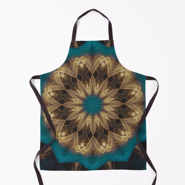 Item preview, Gold Blue Mandala designed and sold by Ksaavet.