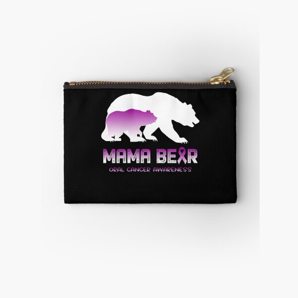 Item preview, Oral Cancer Awareness Mama Bear Support Oral Cancer designed and sold by Victormoratalla.
