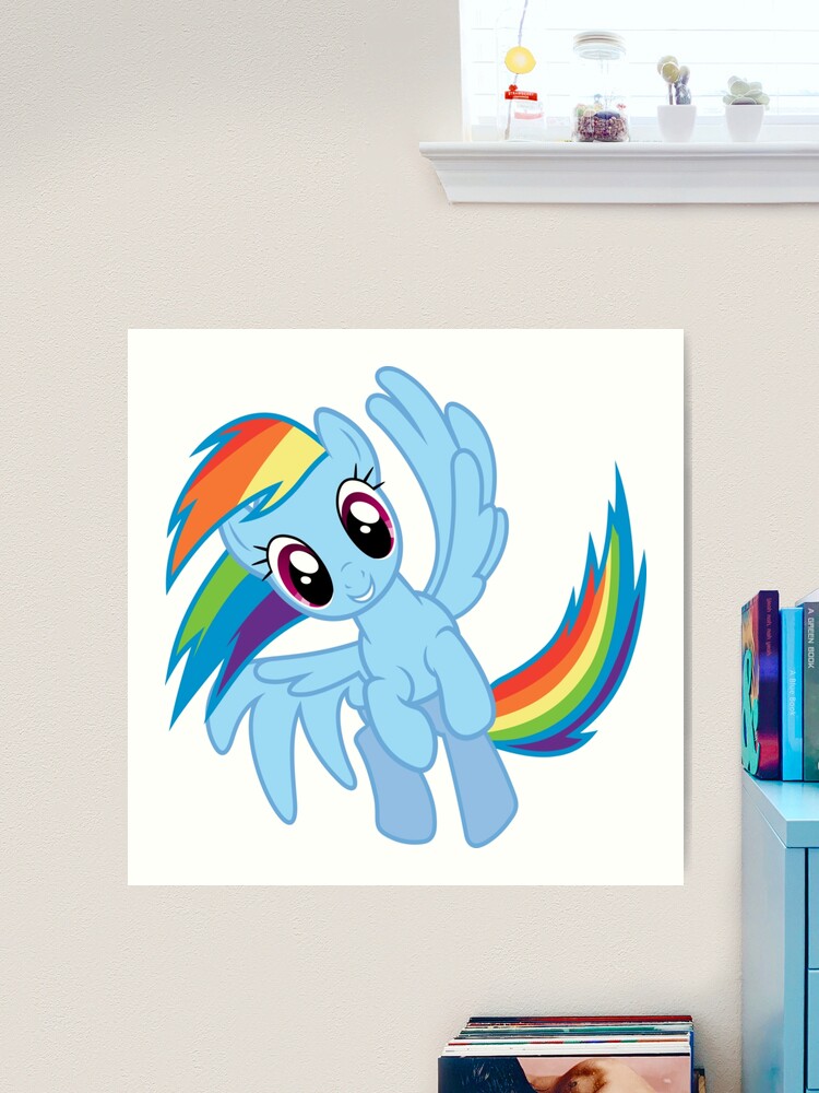 Poster My Little Pony - Rainbow Dash | Wall Art, Gifts & Merchandise 