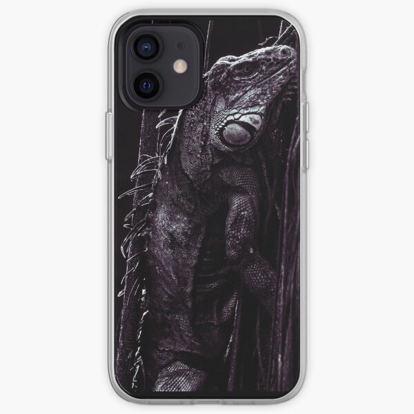 Black Ctenosaur iPhone Soft Case