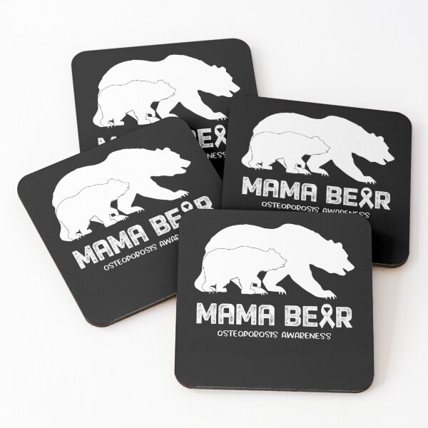 Item preview, Osteoporosis Awareness Mama Bear Support Osteoporosis designed and sold by Victormoratalla.