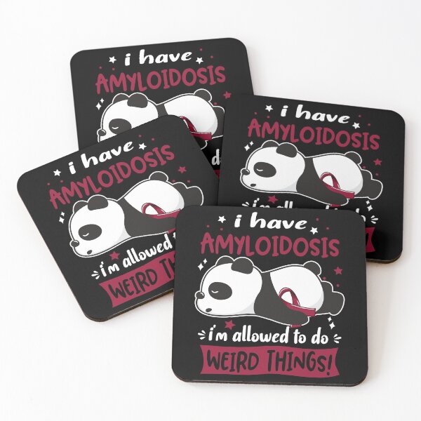 Item preview, Amyloidosis Warrior I Have Amyloidosis I Am Allowed To Do Weird Things! designed and sold by GennieShop.
