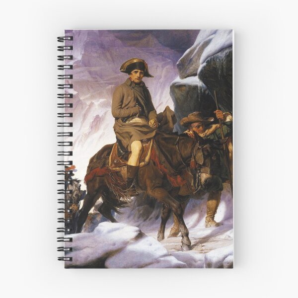 Item preview, Napoleon Crossing the Alps by Paul Delaroche (1850) designed and sold by allhistory.