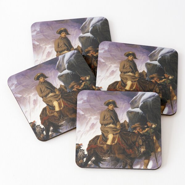 Item preview, Napoleon Crossing the Alps by Paul Delaroche (1850) designed and sold by allhistory.