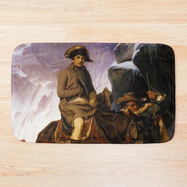 Item preview, Napoleon Crossing the Alps by Paul Delaroche (1850) designed and sold by allhistory.