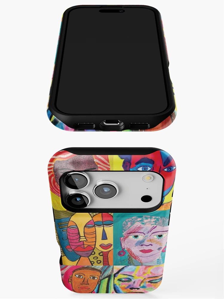 Thumbnail 3 of 4, iPhone Case, Let's Face It designed and sold by RandaRubyRed.