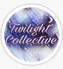 twilight collective logo sticker/poster Sticker