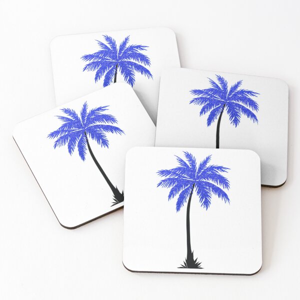 Item preview, Thin Blue Line Palm Tree designed and sold by Happyhobbithole.