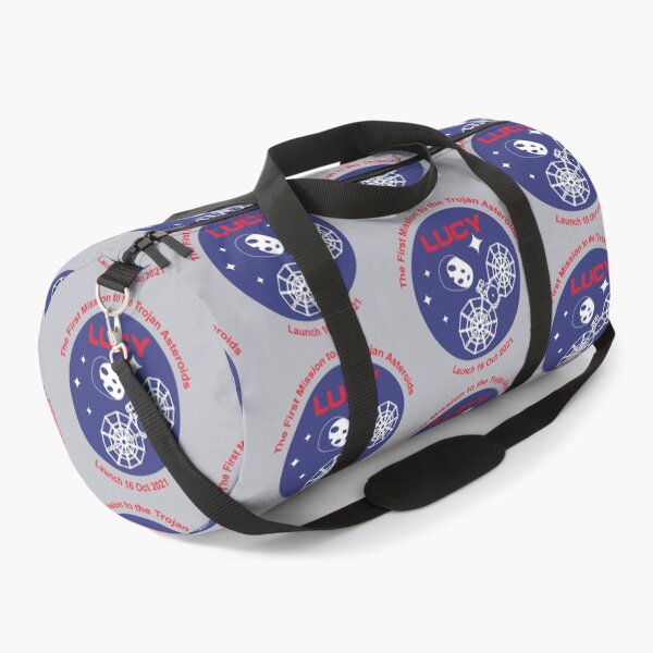 Item preview, NASA Lucy mission logo launch date 16 Oct 2021 (pink) designed and sold by SolidEarthArt.