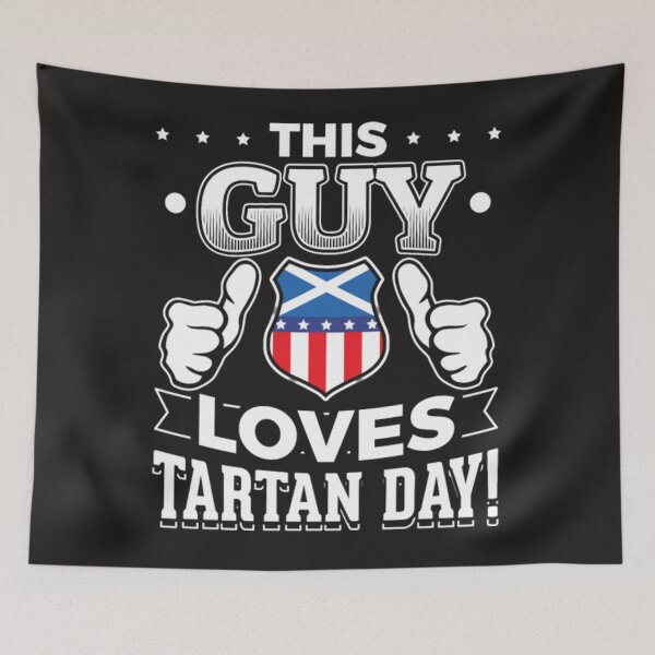 Item preview, This guy loves tartan day designed and sold by Themngocbao.