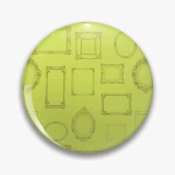 Item preview, Gallery Wall in Lush - Intricate picture frame faux wallpaper pattern designed and sold by wildhunt.