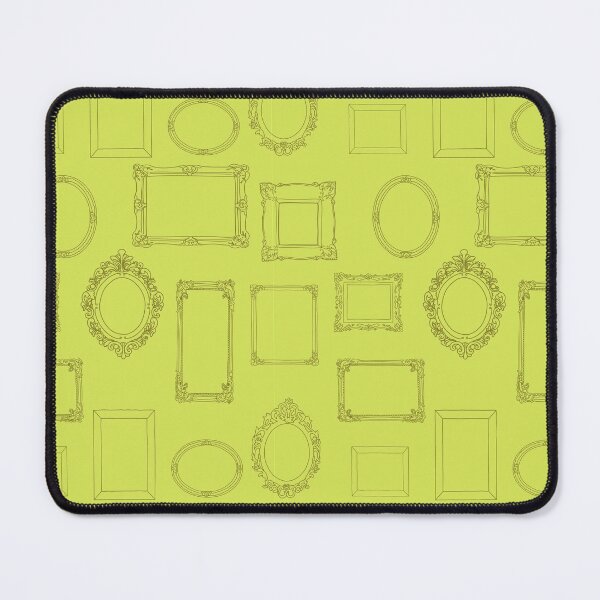 Item preview, Gallery Wall in Lush - Intricate picture frame faux wallpaper pattern designed and sold by wildhunt.