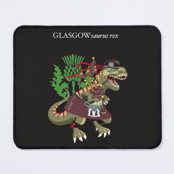 Item preview, Glasgow saurus rex loves tartan designed and sold by Themngocbao.