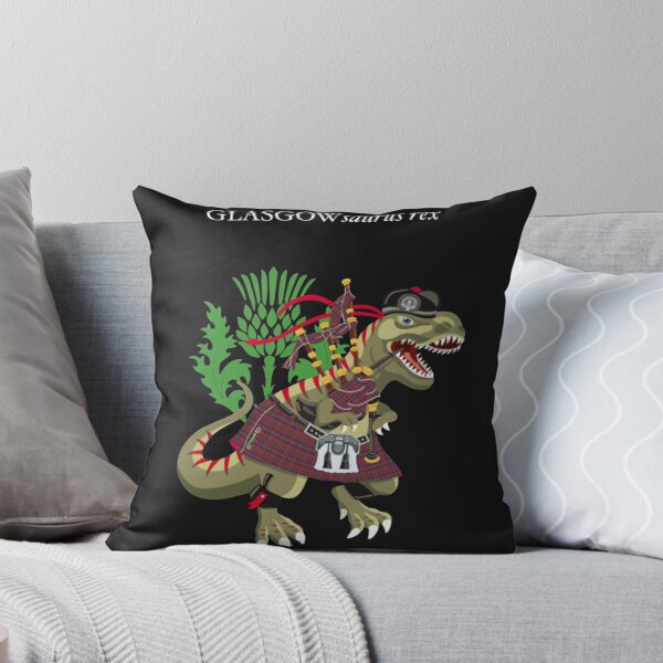 Item preview, Glasgow saurus rex loves tartan designed and sold by Themngocbao.