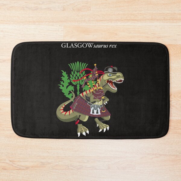 Item preview, Glasgow saurus rex loves tartan designed and sold by Themngocbao.
