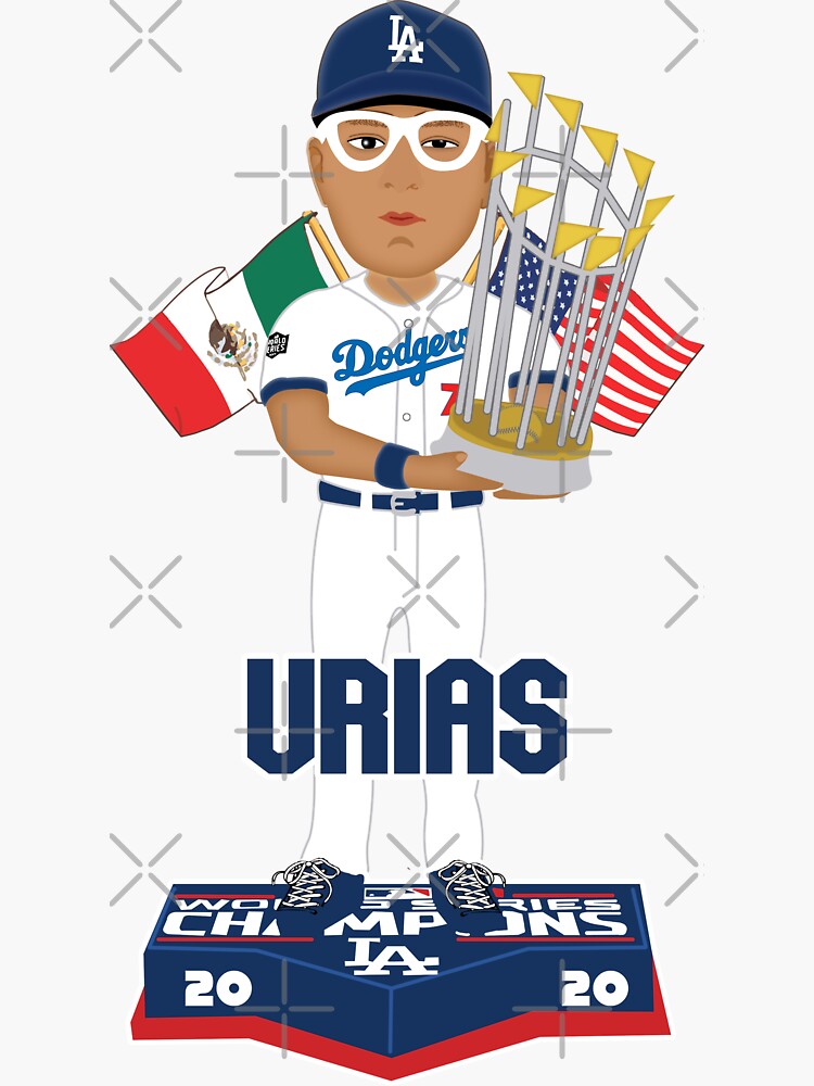 LaLaLandTshirts Julio Urias El Culichi Los Angeles Baseball Fan V2 T Shirt Classic / White / 4 X-Large