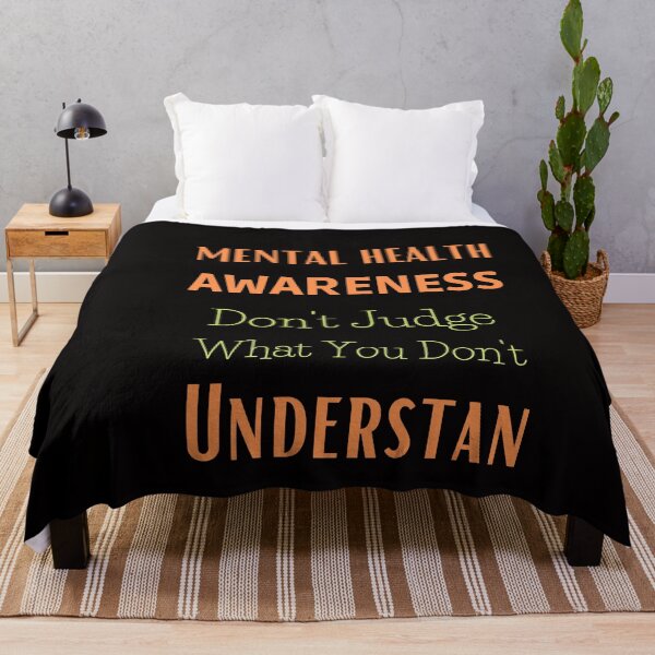 Item preview, Mental Health awareness Don't Judge What You Don't Understand  T-Shirt designed and sold by Unique styl  DeSigNe.