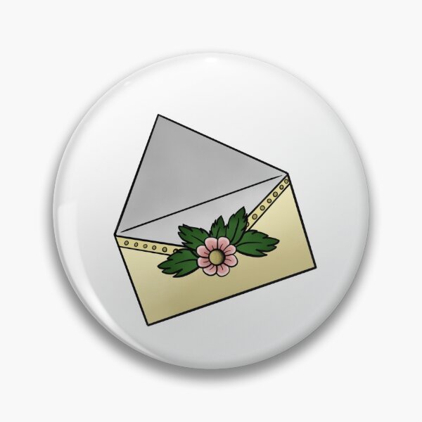Item preview, Floral letter - traditional  tattoo designed and sold by morganbethdraws.
