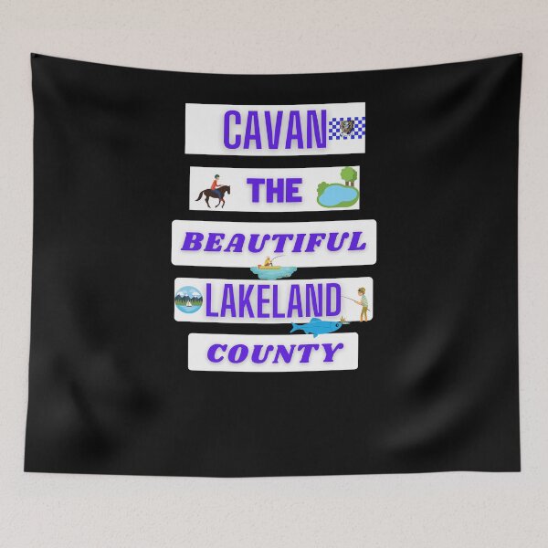 Item preview, Cavan The Beautiful Lakeland County designed and sold by OliDesigns.